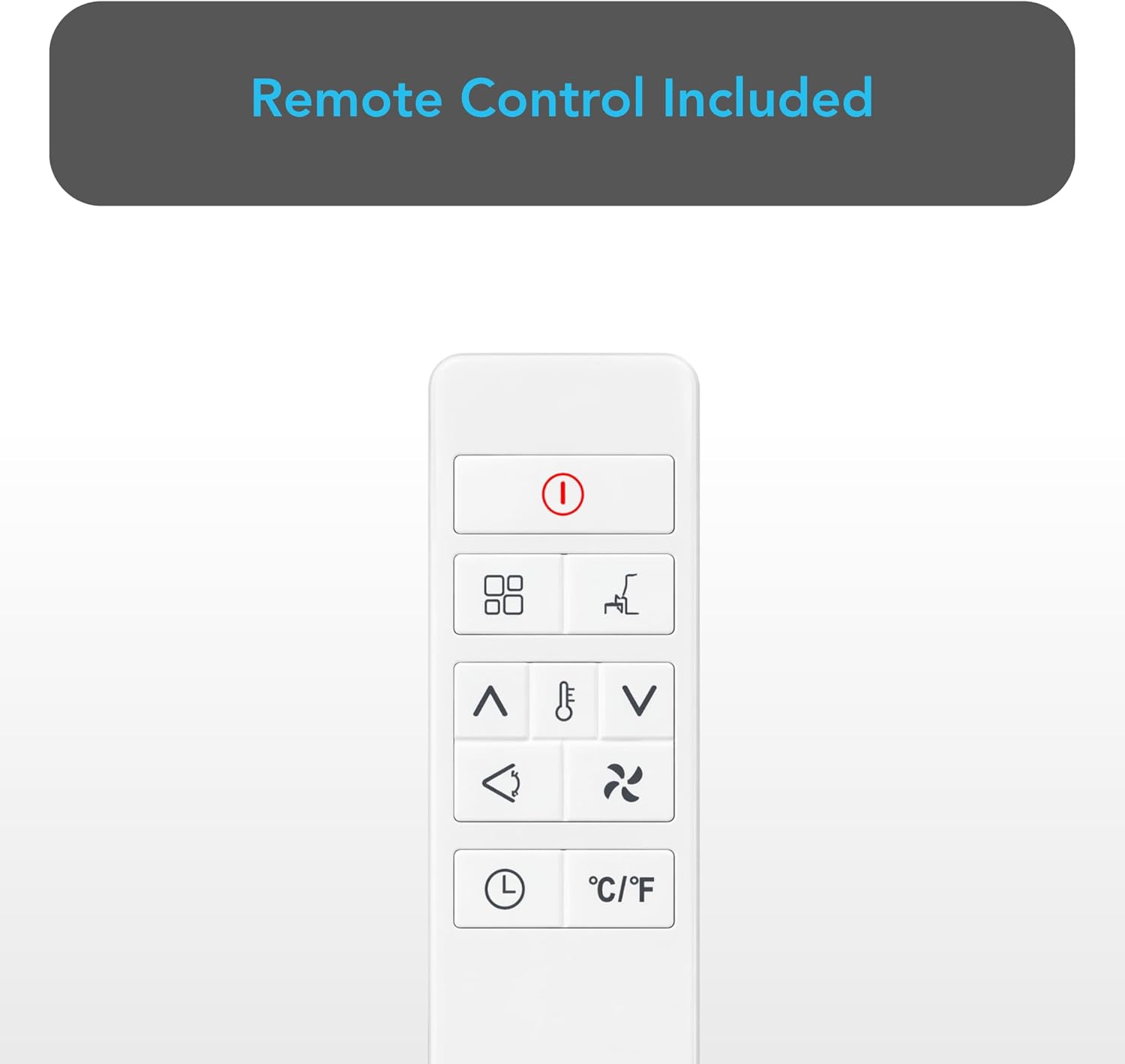 Climatiseur portable connecté 3-en-1 Comfort Zone 8000 BTU, WiFi, télécommande et minuterie 24h – image 9